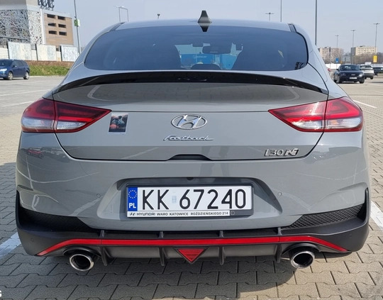 Hyundai i30 N cena 92500 przebieg: 77000, rok produkcji 2019 z Kraków małe 67